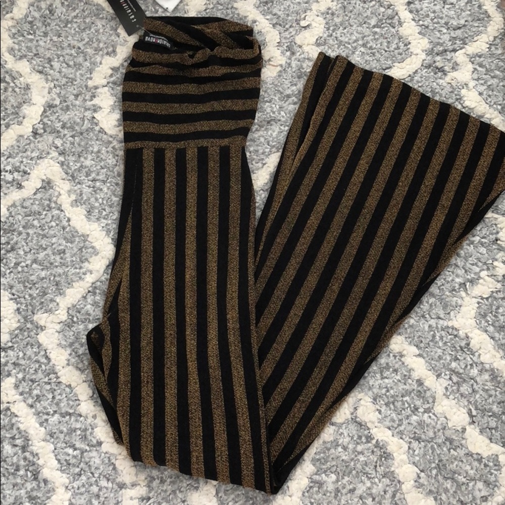 Gold & Black jumpsuit